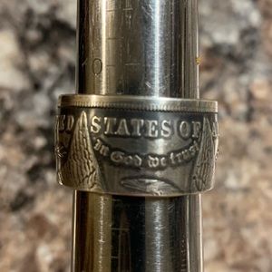 Morgan Silver Dollar Ring